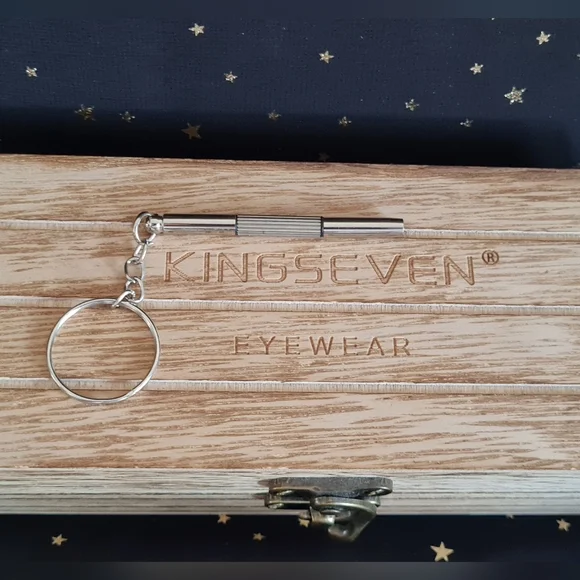 Kingseven Unisex Rimless Sunglasses - Picture 7 of 8